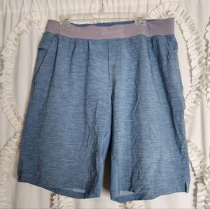 Lululemon Men’s T.H.E. Linerless Short 11" Blue Sz XL